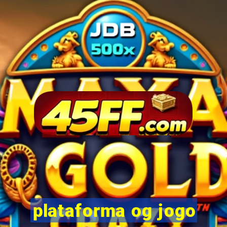 plataforma og jogo